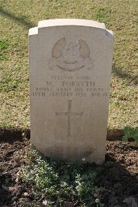 Ismailia War Memorial Cemetery - Forsyth, Williams
